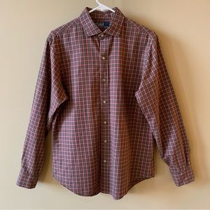 Polo Ralph Lauren LS Long Sleeve Button Down Oxford Shirt M